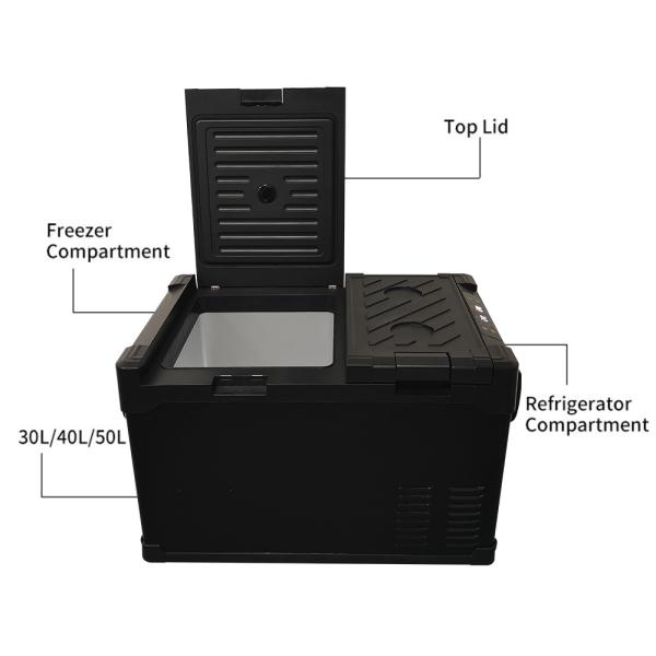 Shockproof Electronic Car Fridge -20 10 C Cup Holder Car Home Freezer