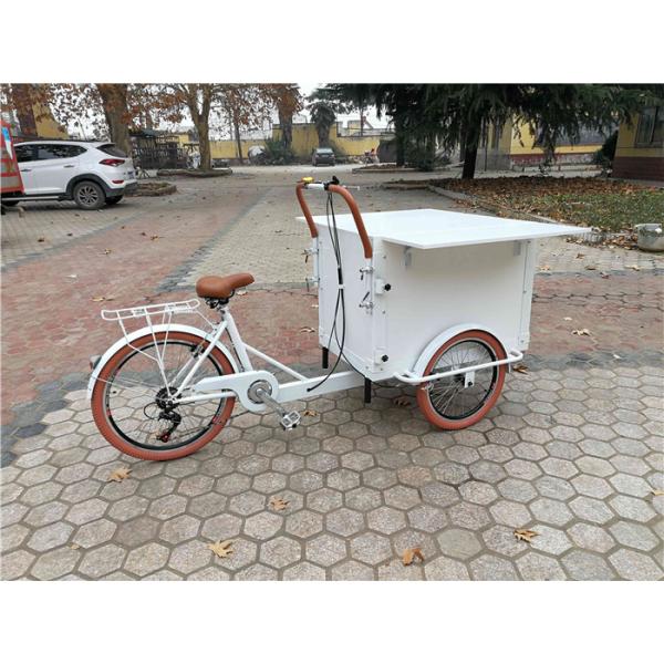 Customised Tricycle Food Cart for Good Selling Coffee Vending Cafe Bike