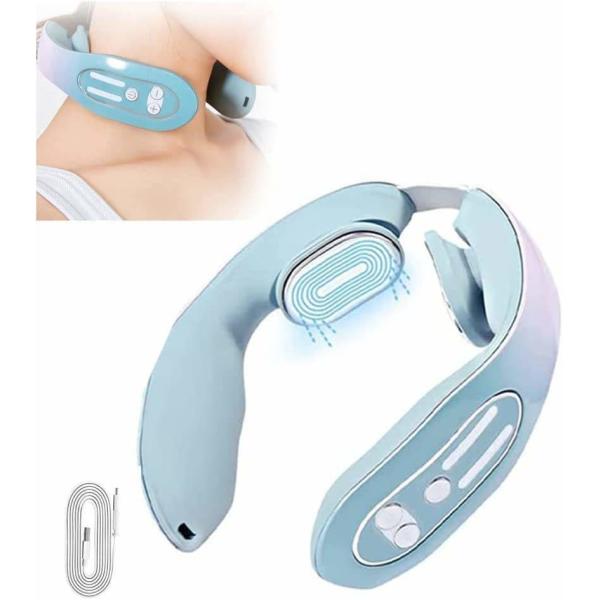 Massage Apparatus Hot Tens Pulse Neck Massager with Heating Function