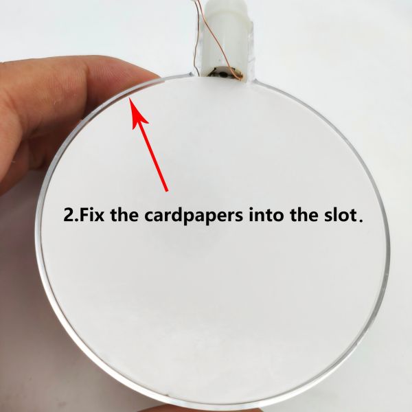 Sublimation Christmas Tree Hanging Ball With LED Custom Printing Christmas Ornaments