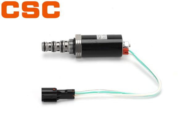 Válvula hidráulica de KDRDE5K-20 Kawasaki, válvula de solenoide 40C13-203A da bomba hidráulica