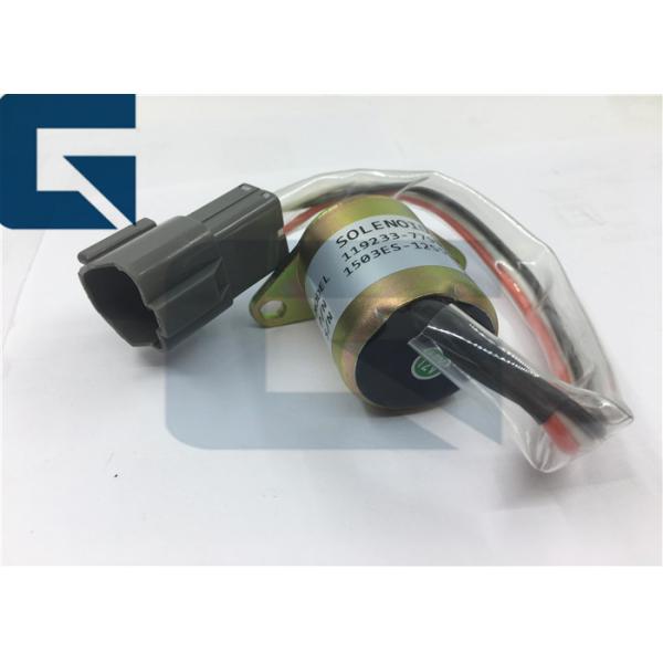 1503ES-12S5SUC12S Flameout Stop Solenoid 119233-77932 For Excavator
