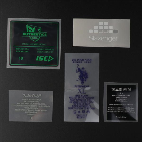 Fer non-toxique de Tagless de transfert de chaleur sur des labels d'habillement