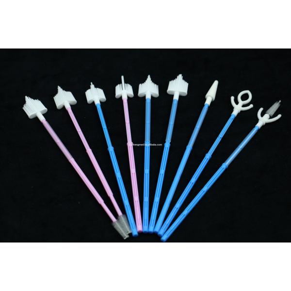 Broom Head Cervical Sampler , HPV Testing Cervical Cytology Brush