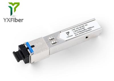 SC ótico do módulo do transceptor de FTTX 1.25G 3km SFP 1310/1550nm BIDI SFP