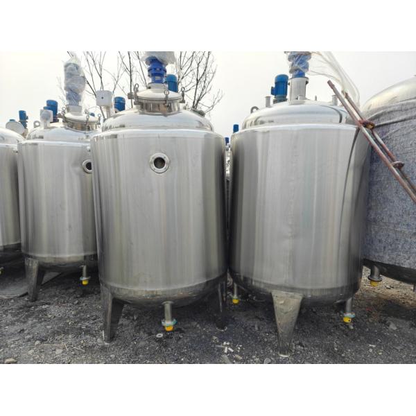 Stainless Steel Jacketed Double Layer Mixing Heating Tank within High Shear Mixer