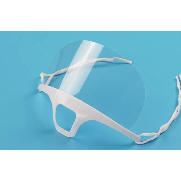 Transparent Anti Fog Transparent PC Material Face Mask Anti Saliva