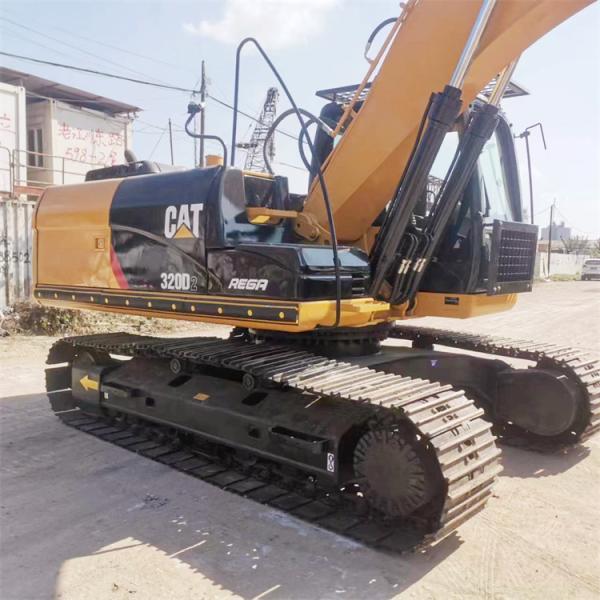 Excavadora CAT 320D de 20 toneladas en buenas condiciones de trabajo hecha en Japón para el mercado de Shanghai