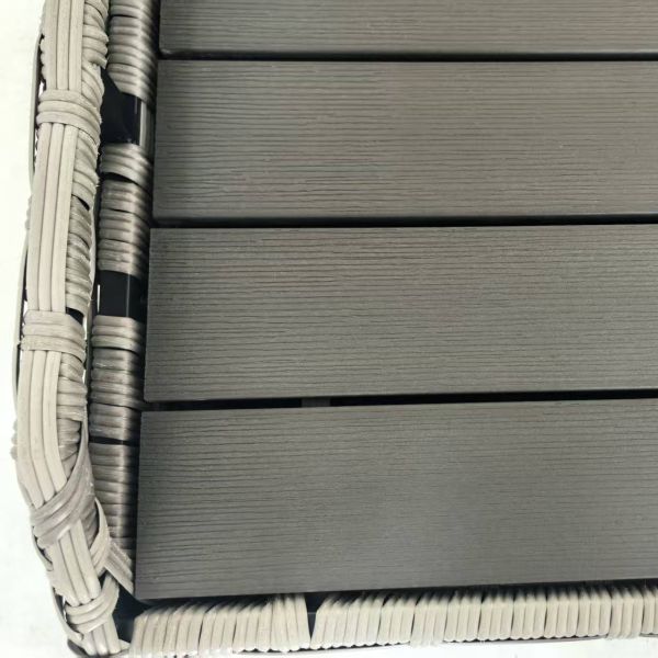 2026 New Large-Capacity Retro Brown Rattan Storage Factory Wholesale Double Seat Available