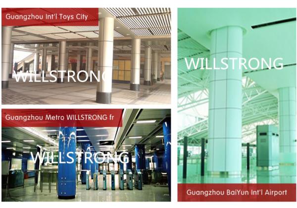 2 Tons 0.3MM Thickness Color Coated Aluminum Coil For Pillar Column Weathering Resistant