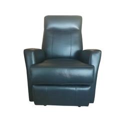 ODM Hotel Leather Power Recliner Sofa , Durable Leather Couch With Electric Recliners