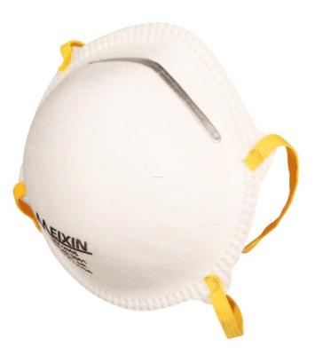 Adjustable Nosepiece FFP1 Dust Mask Environmentally Friendly With Soft Nose Foam