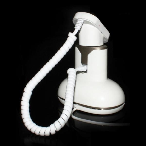 COMER Cell phone table display mount bracket with security alarm systems for mobile phone stores