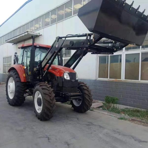 China Factory Supply 55HP 4WD Mini/front tyre Garden/Orchard/Agricultural/flat tyre Farm Tractor tractor with front end
