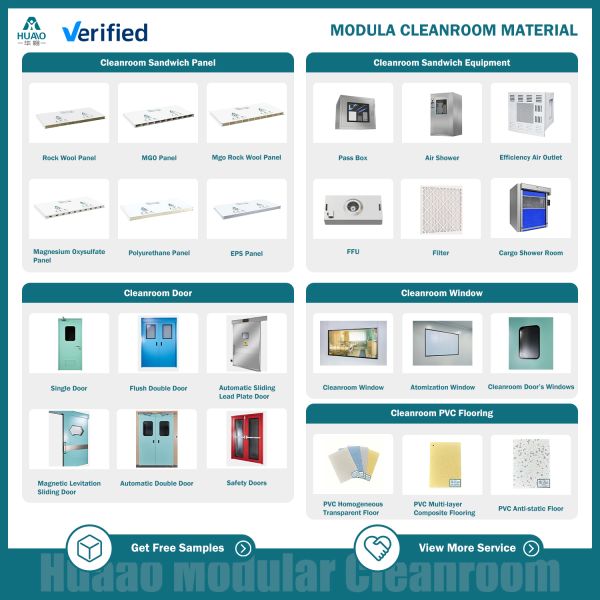 Huaao Turnkey Industrial Cleanroom Project Solutions | Steel Clean Room Booth Design Build