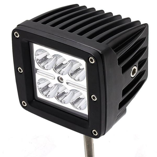 IP67 Agri LED Work Light White 18W Work Light OEM For Truck Tractor