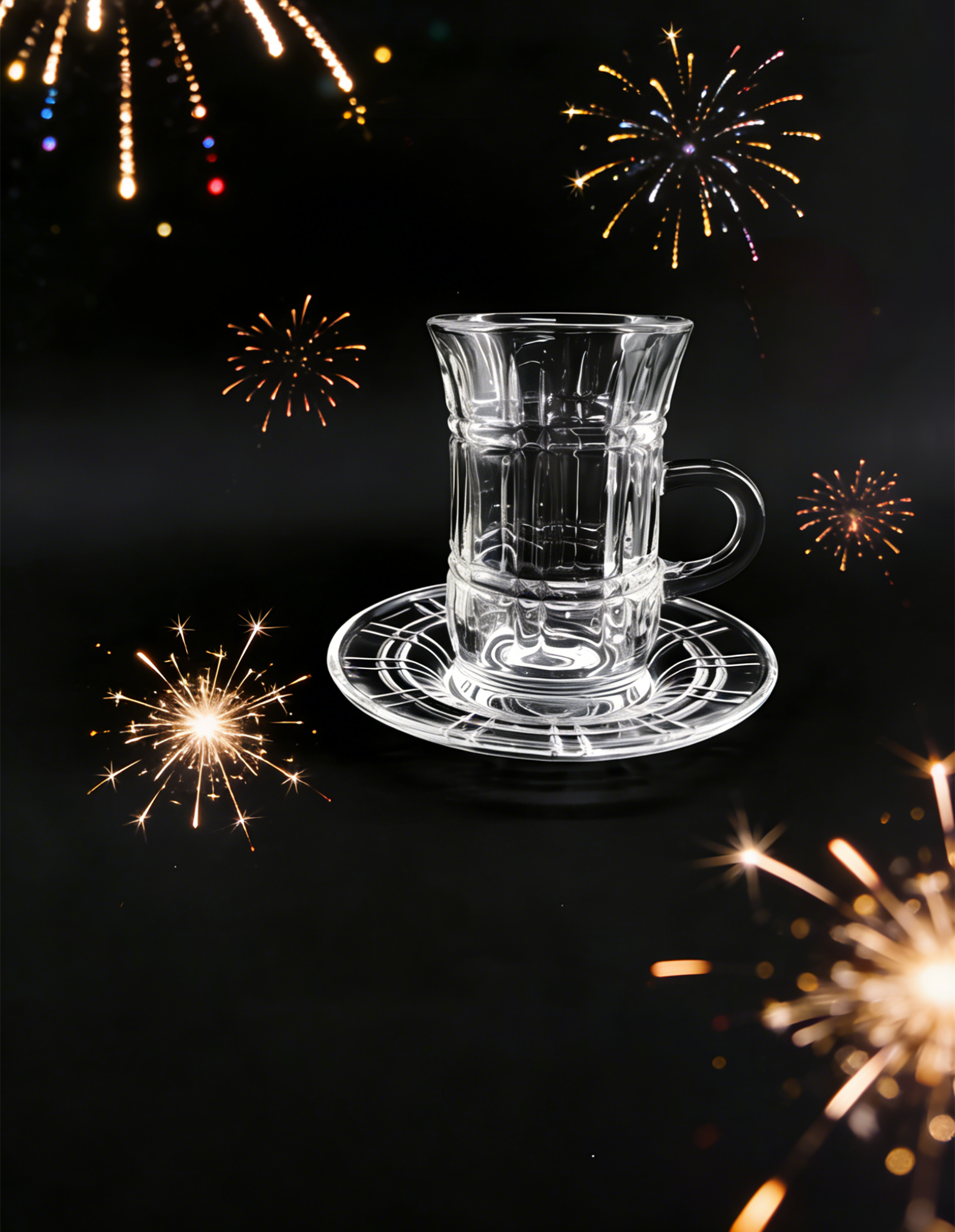 Elegant 12 Piece Glass Cup Sets 110ml For Hospitality Industry Hotels Restaurants