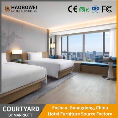 OEM/ODM Foshan Furniture Modern Luxury Hotel Standard King Size Bedroom Set Four Star