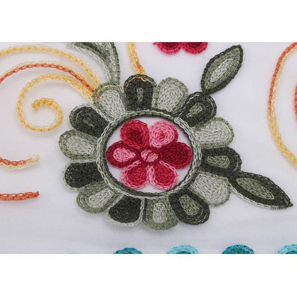 Вышитая ткань платья шнурка, связыванная ткань флористический Тюль шнурка для Дрессмакинг