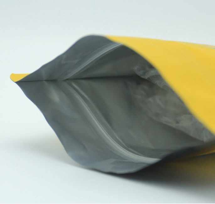 400g Matte Aluminized Foil Ziplock Bags For Dry Food