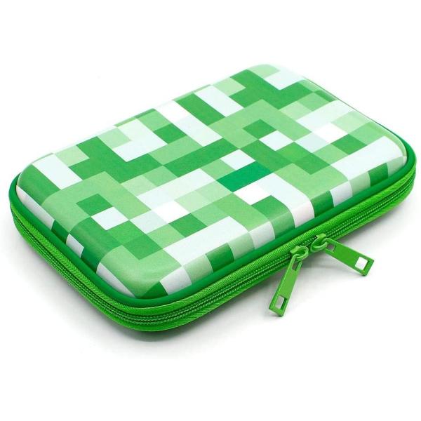 EVA Pencil Case Stylish Hard Shell Protective Waterproof Shockproof Pencil Box with Fabric Lining and Custom Size Options