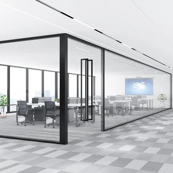 Weatherproof Double Glazed Aluminum Curtain Wall Wind Resistance
