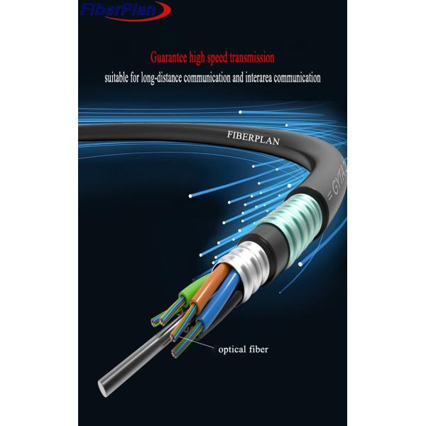 Двойной бронированный двойной обшитый оптический кабель GYTA53