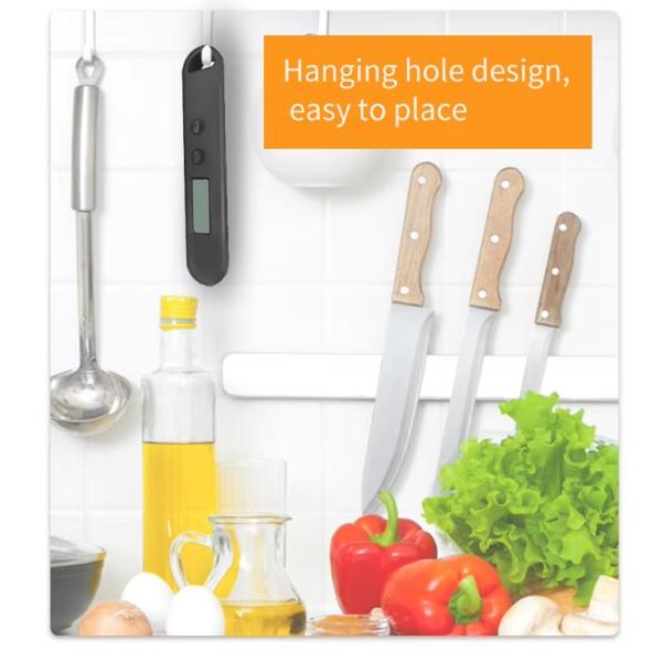 DTH-126 -50 To 300℃ Instant Read Meat Thermometer For Cooking Digital LCD Screen Food Thermometer