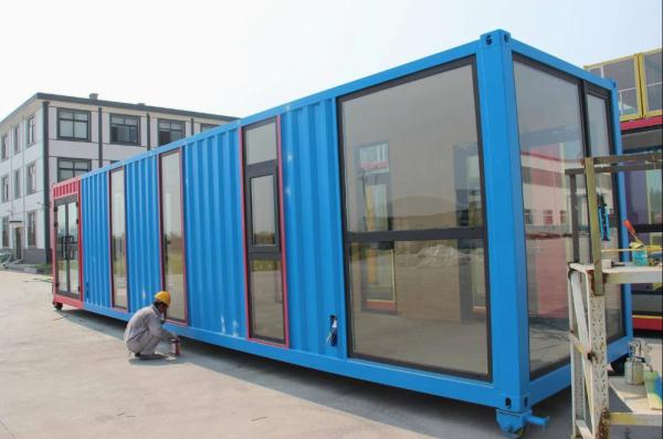 Easy Erection Prefab Steel Container Home House with Bedroom,Washroom and Bathroom