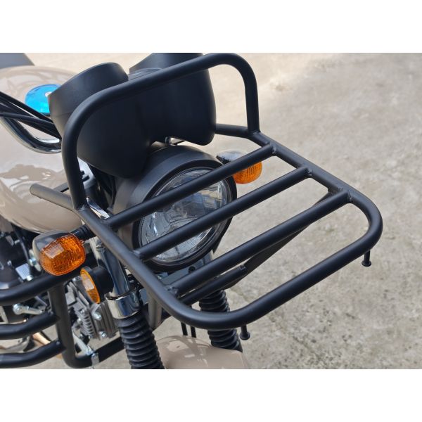 Electric Kick Start Engine Chopper Motorbike 110CC With Painted Bumper Muffler Street Legal Motorcycle Supplier