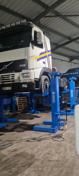 Mechanial screw-up wired Mobile combined  4 Post Heavy Duty Truck Lifts  Bus Lift 20T 30T 45T