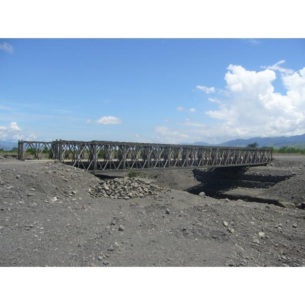 Постоянный мост моста Bailey/железного каркаса с простой структурой