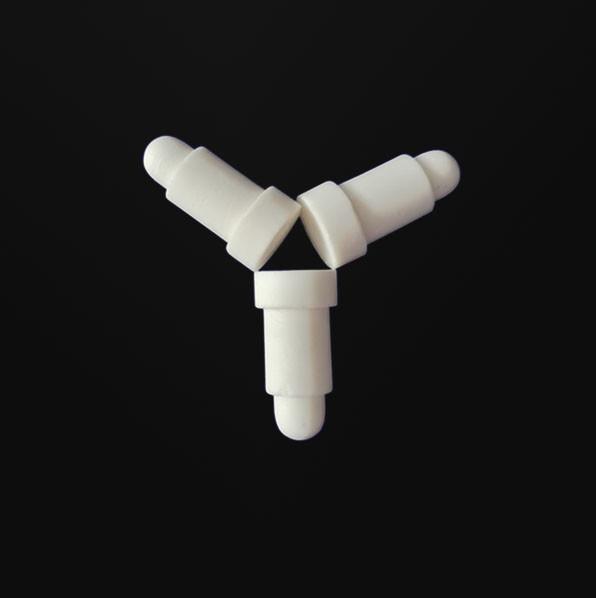 Non-conductive 99 porcelain wear-resistant positioning pin alumina ceramic