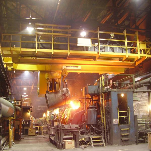 QDY metallurgical casting crane,32 ton ladle smelting truck, crane for steel casting plant, crane for lifting molten st