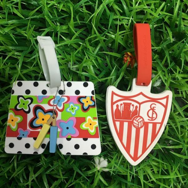 Cute 3D 2D PVC Anime Figures Charms