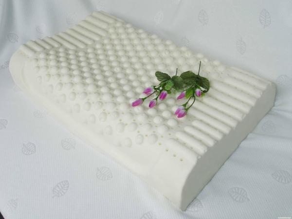 Cor branca do descanso natural saudável da espuma do látex da massagem anti - ácaro