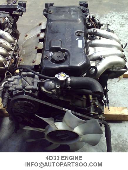Used Fuso (Mitsubishi) 4D33 Engine assy, Usada Fuso (Mitsubishi) 4D33 Motor