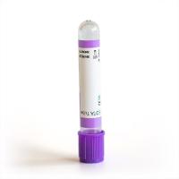 Vidrio del ANIMAL DOMÉSTICO del tubo del vacío EDTAK3 del uso médico para las pruebas de la hematología 100 PC/bandeja