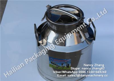 SS Milk Bucket Series , Double Stainless Steel Milk Can Heat Insulation Barrels