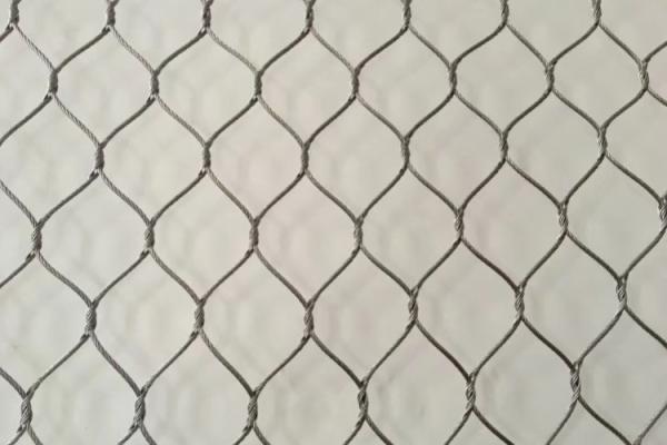 2.5mm Steel Cable Net 30mm*30mm Opening Steel Cable Mesh