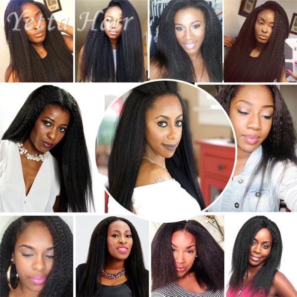 Fashionable Real Brazilian Human Hair Weave With Clean and Soft