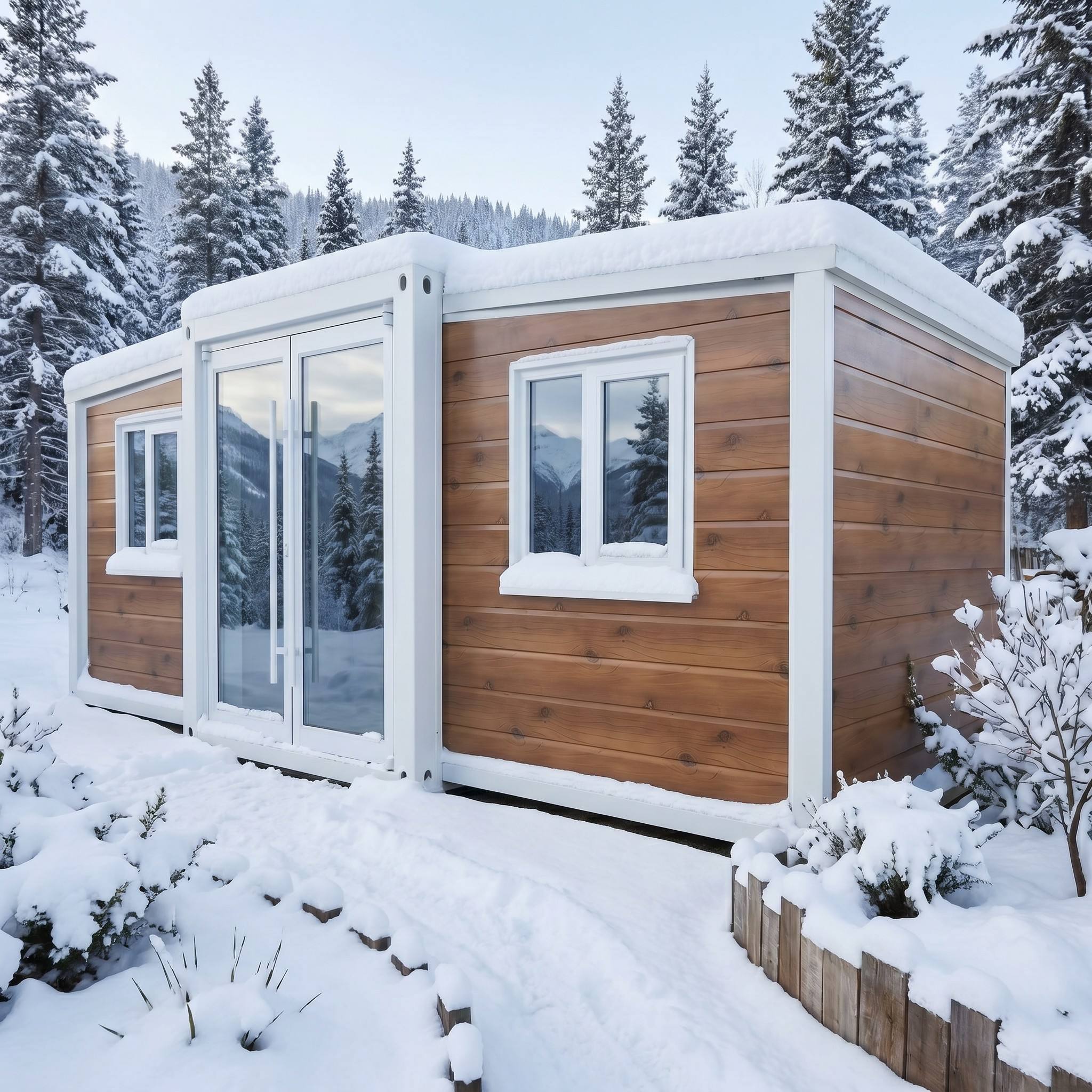 10FT Expandable Off-Grid Cabin – Insulated Modular Retreats for Canada