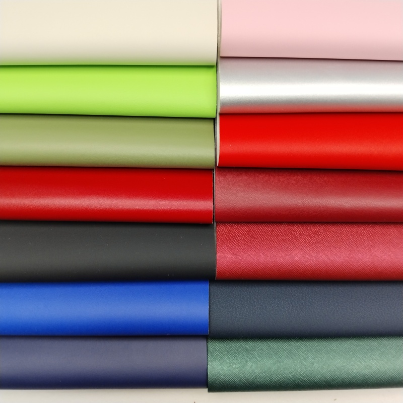 Elastic Silk Satin Fabric with Digital Printed Floral Embossed Pattern PU Leather for Dresses Sofas Bags Outdoor Garments