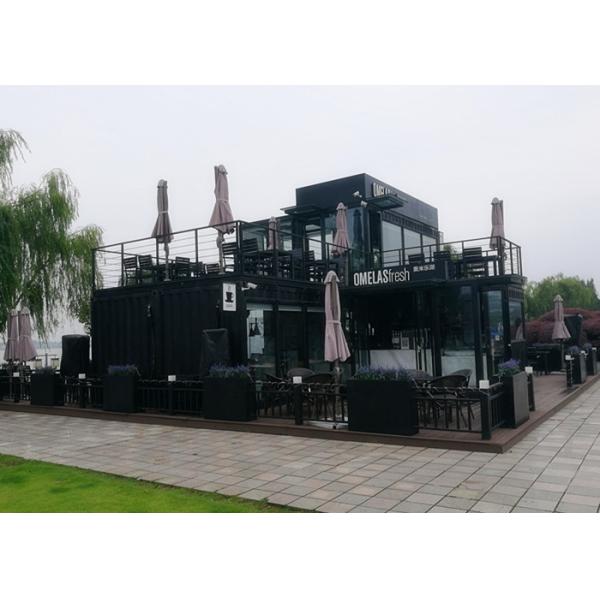 Steel Material Commercial Modular Buildings Compositive Solid For Holiday / Storage