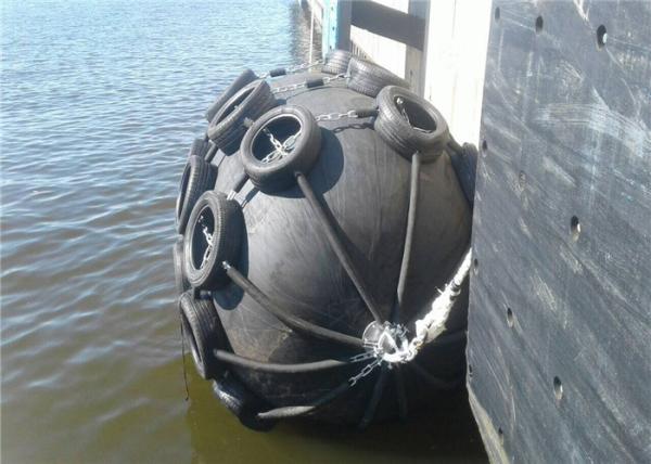 Comprimento 50Kpa pneumático Marine Fender de borracha de ISO17357 1m