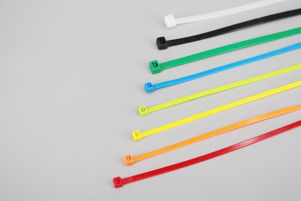 DEMOELE XINGO brand 4'' 6'' 8'' 10'' inch length pink red blue yellow lemon green color zip Nylon PA66 plastic wire ties