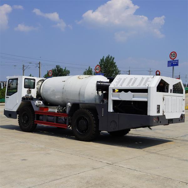                  Shentuo Underground Coal Mining Machinery 4 Cbm Concrete Mixer Truck for Sale             