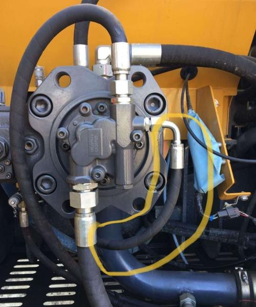 Peças de escavadeira Ex220 Ex215 Ex215c 803000205 Bomba hidráulica principal Cinza