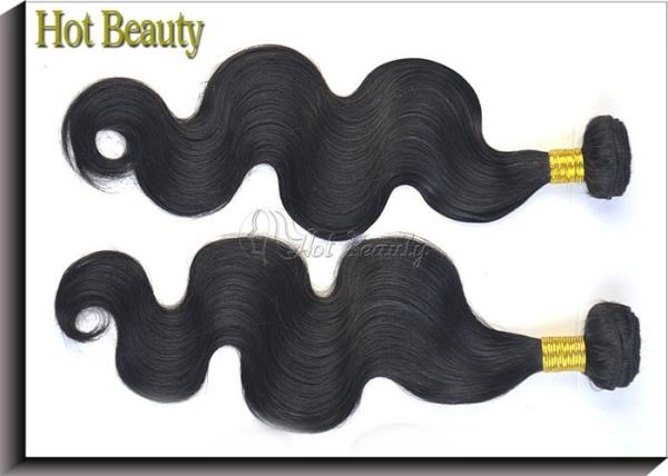 10--30 Inch Thick Hair Nutritious 6a Brazilian Virgin Hair , Color 1b#