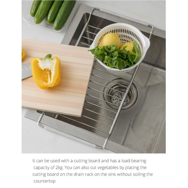 Держатель блюд губки мыла хранения шкафа стока шкафа кухонной раковины Ss 304 телескопичный